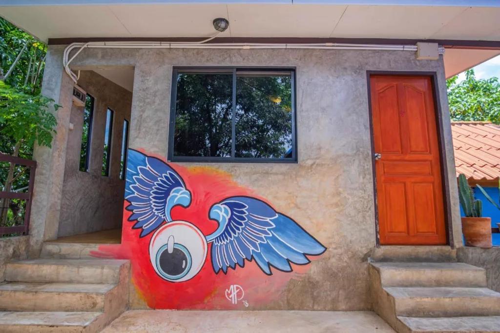 Happy House Backpackers Hostel Pai Exterior photo